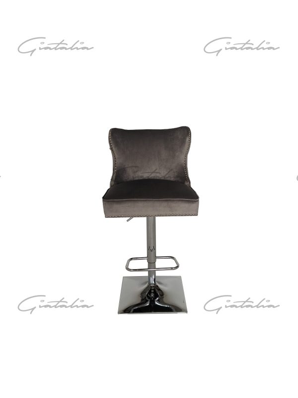 BS-415 Florence Barstool Dark Grey Image 1