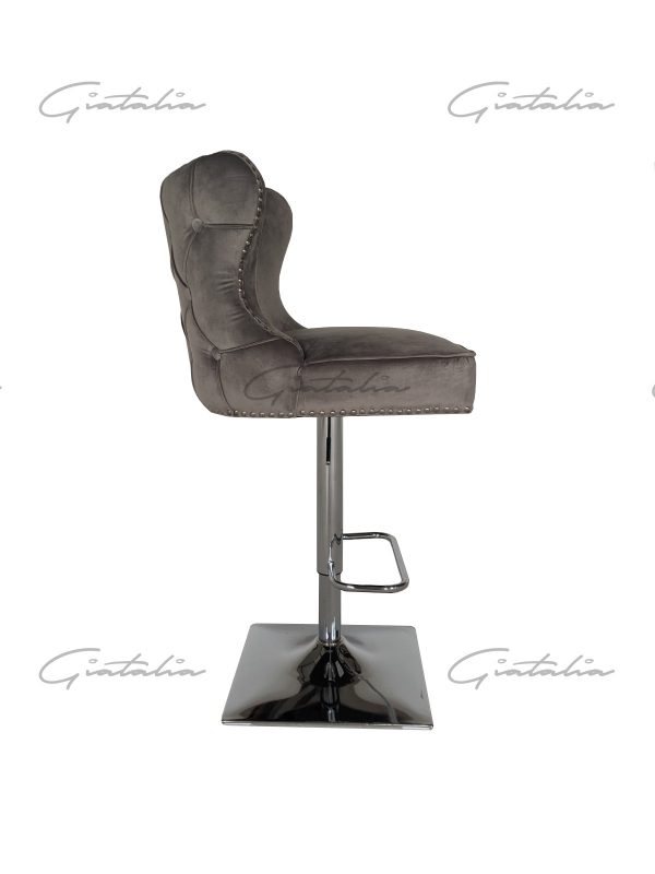 BS-415 Florence Barstool Dark Grey Image 3