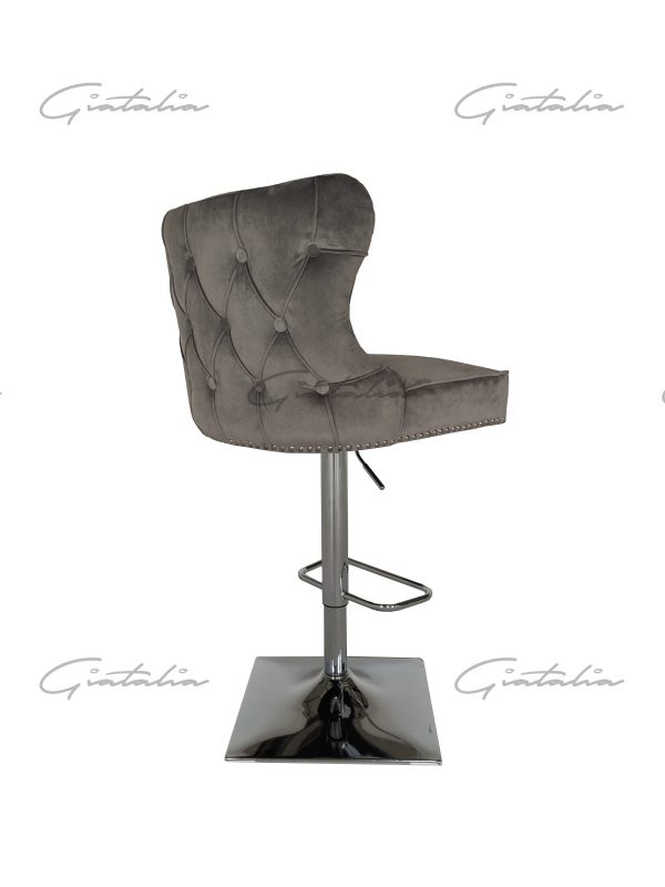 BS-415 Florence Barstool Dark Grey Image 4