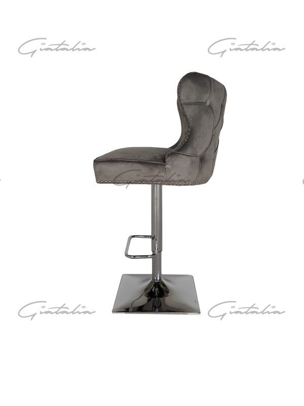 BS-415 Florence Barstool Dark Grey Image 7