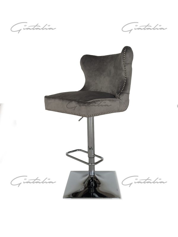 BS-415 Florence Barstool Dark Grey Image 8