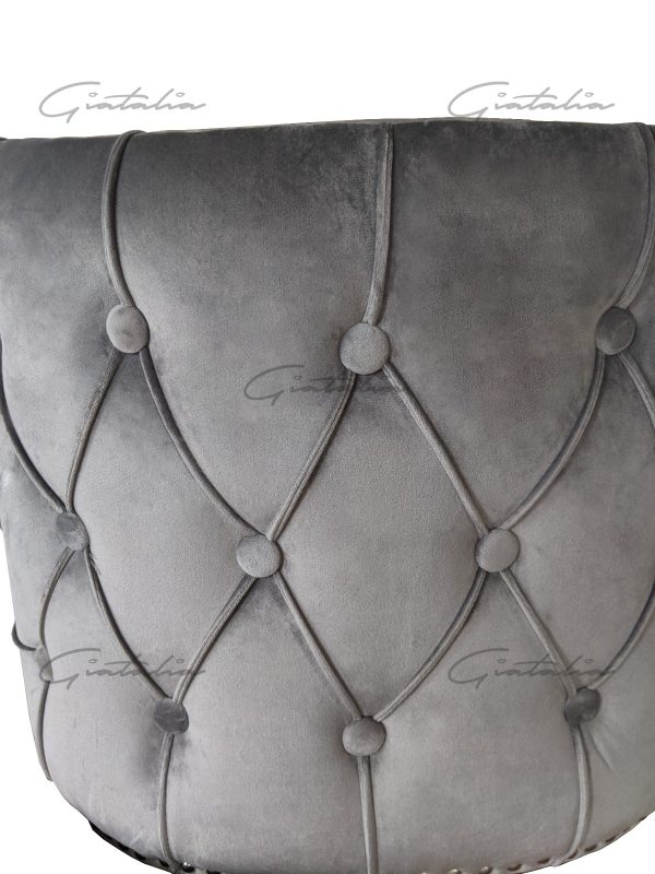 BS-415 Florence Barstool Dark Grey Image 9