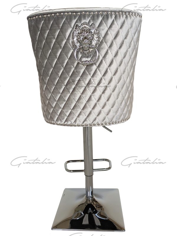 BS-925 Chelsea Barstool Shimmer Grey Image 5