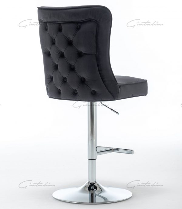 Belgravia Black Barstool - BS-200 ( Photo 10)