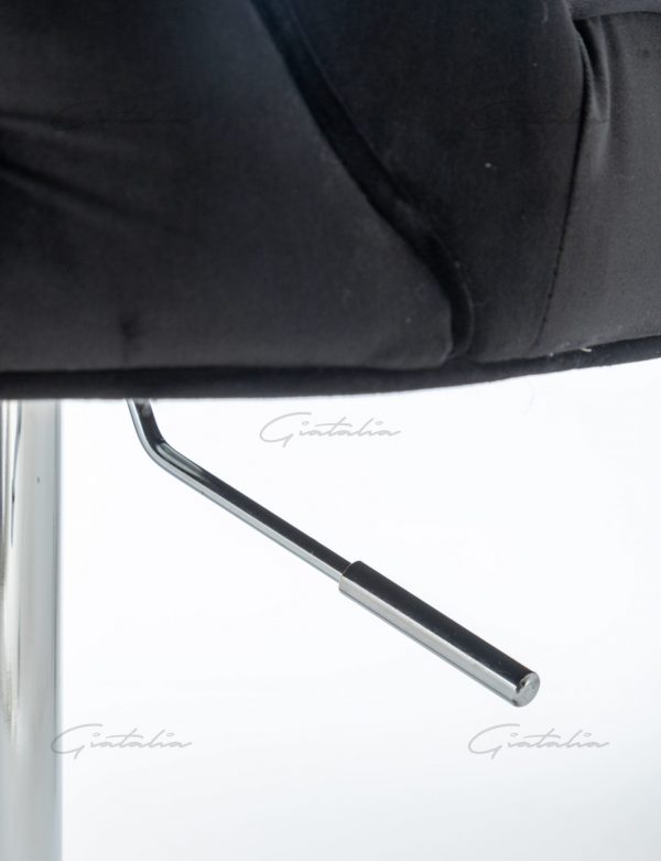 Belgravia Black Barstool - BS-200 ( Photo 13)