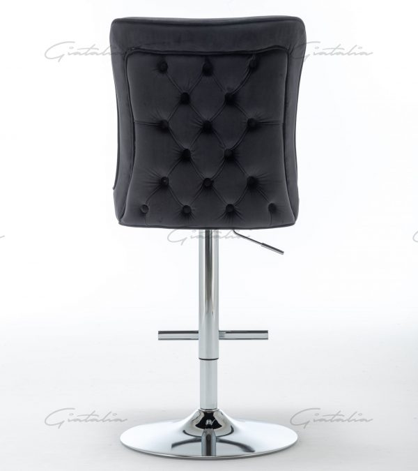 Belgravia Black Barstool - BS-200 ( Photo 14)