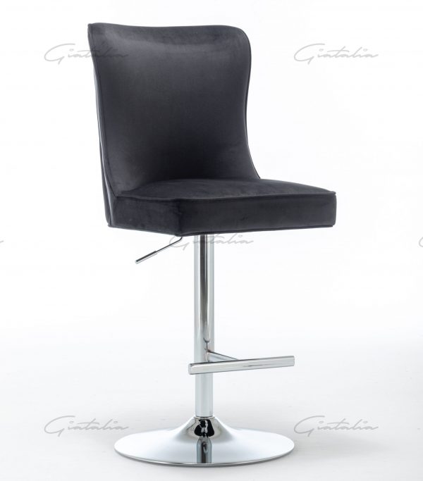 Belgravia Black Barstool - BS-200 ( Photo 3)