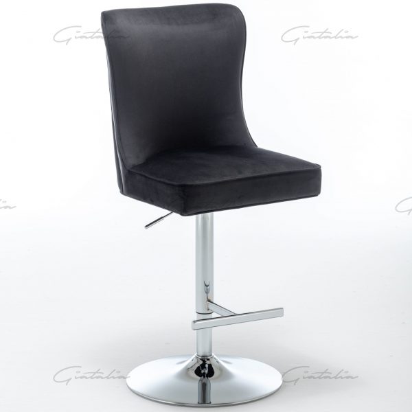 Belgravia Black Barstool - BS-200 ( Photo 4)