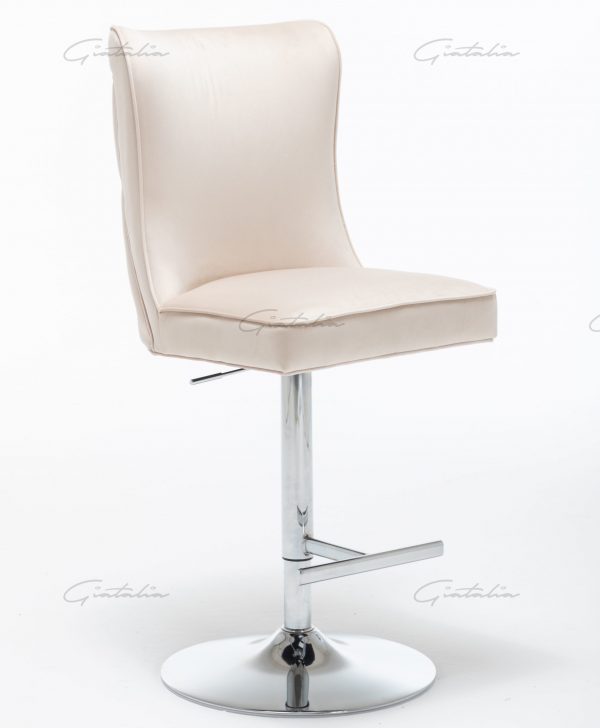 Belgravia Cream Barstool - BS-200(Photo 2)
