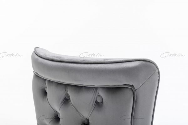 Belgravia Dark Grey Barstool - BS-200(Photo 4)