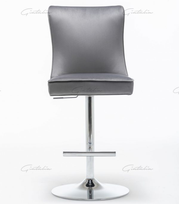 Belgravia Dark Grey Barstool - BS-200(Photo 7)