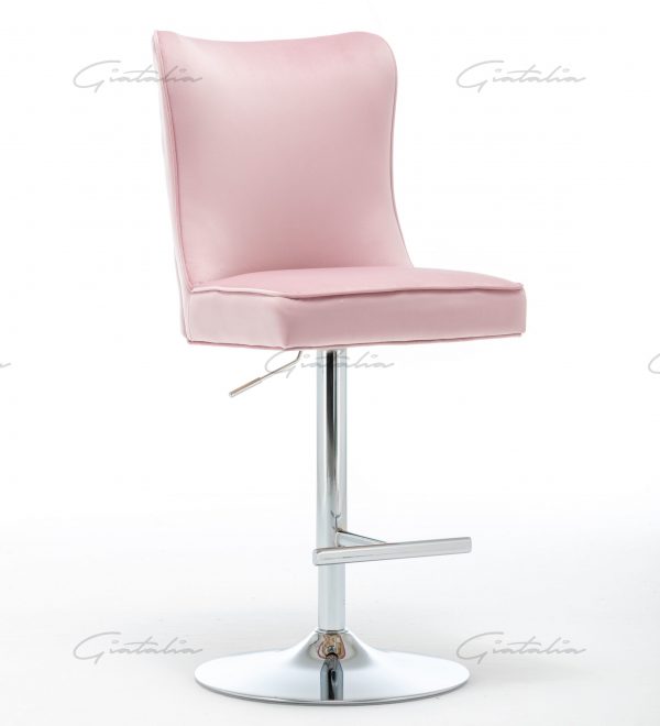 Belgravia Pink Barstool - BS-200 (More Defined - Photo 2)