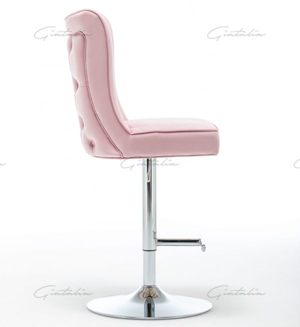 Belgravia Pink Barstool - BS-200 (More Defined - Photo 9)