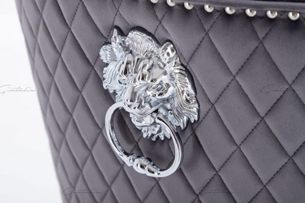 Grey Chelsea Lion Barstool