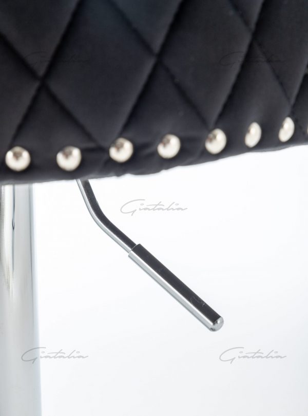 Black Chelsea Lion Barstool