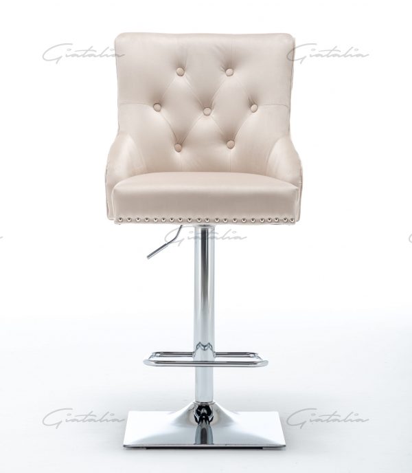 Cream Chelsea Lion Barstool