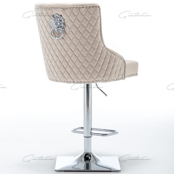 Cream Chelsea Lion Barstool