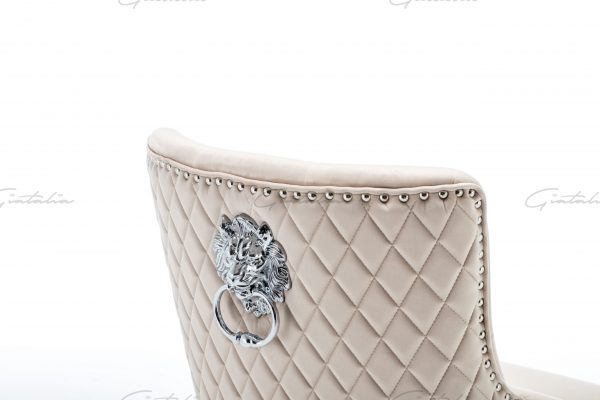 Cream Chelsea Lion Barstool