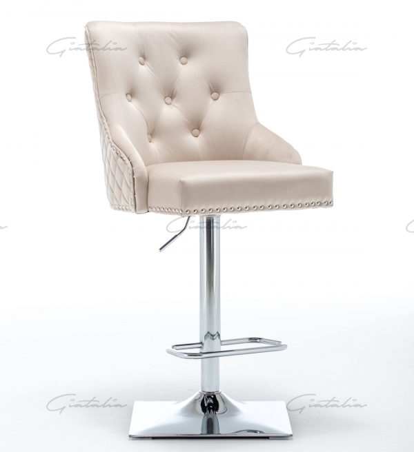 Cream Chelsea Lion Barstool