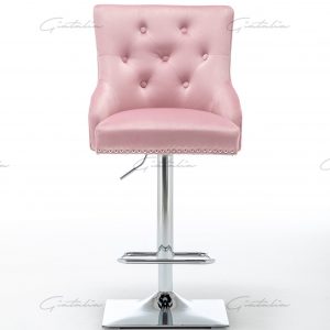 Pink Chelsea Lion Barstool