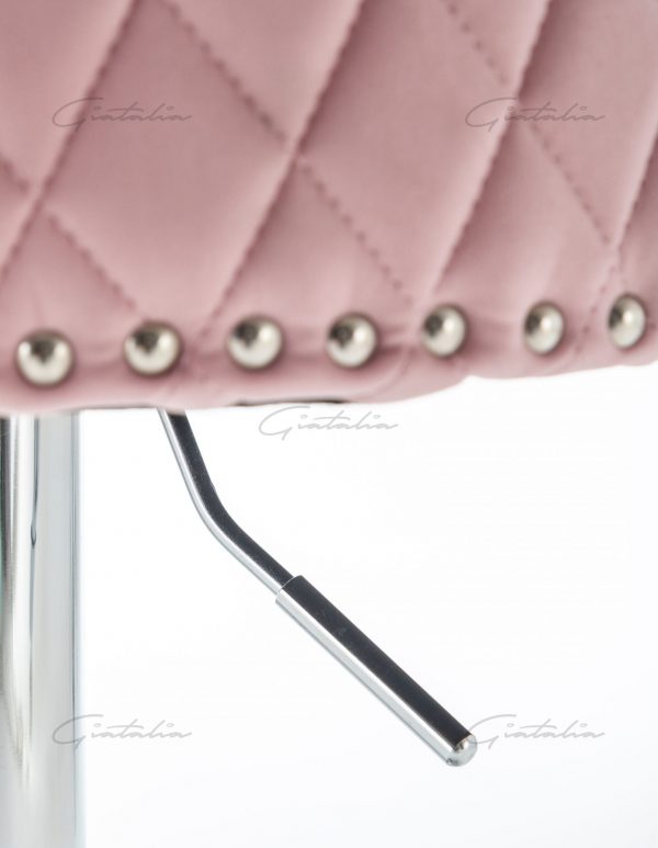 Pink Chelsea Lion Barstool