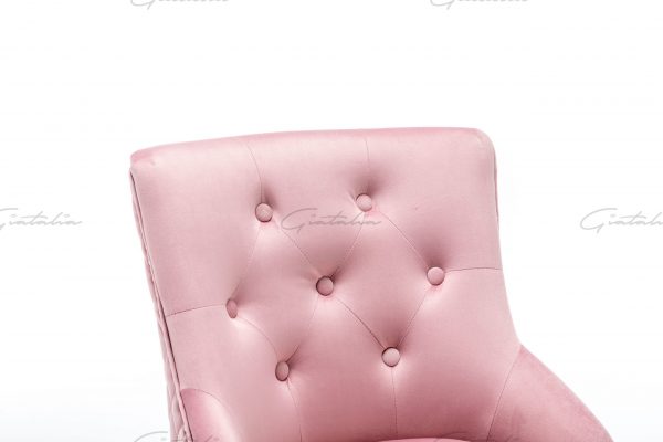 Pink Chelsea Lion Barstool