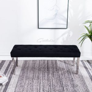 Black Knightsbridge Bench