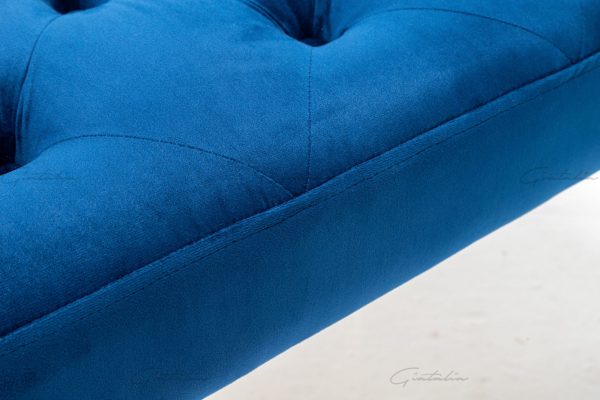 Knightsbridge Blue Bench BE-888 (Photo 12) Blue Knightsbridge Bench