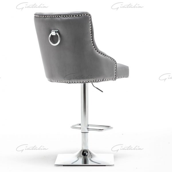 Knightsbridge Dark Grey Barstool - BS-899 (Photo 1)