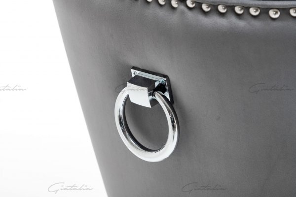 Knightsbridge Dark Grey Barstool - BS-899 (Photo 14)