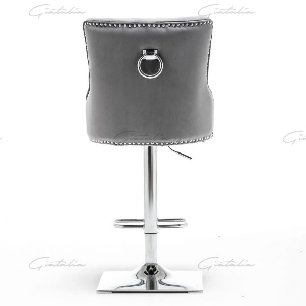 Knightsbridge Dark Grey Barstool - BS-899 (Photo 15)