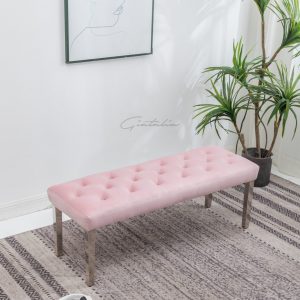 Pink Knightsbridge Bench