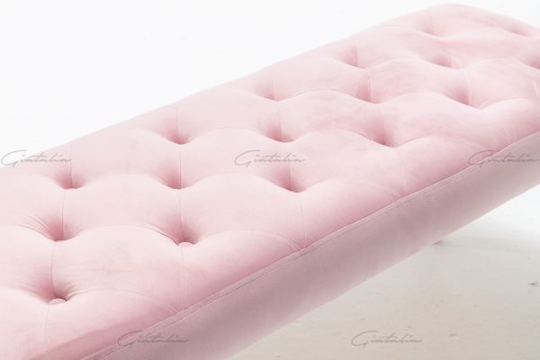 Knightsbridge Pink Bench BE-888 (Photo 10) Pink Knightsbridge Bench
