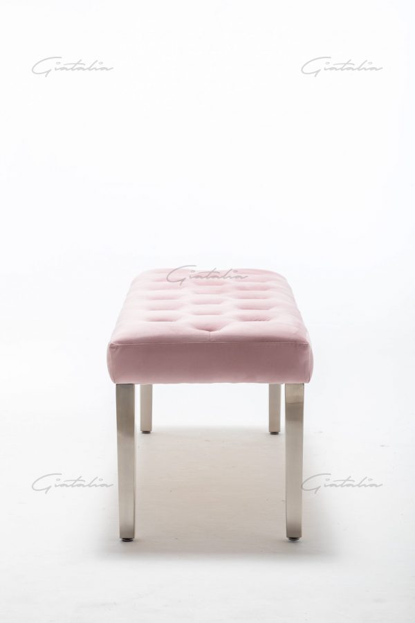 Knightsbridge Pink Bench BE-888 (Photo 13) Pink Knightsbridge Bench