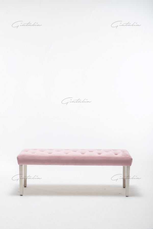 Knightsbridge Pink Bench BE-888 (Photo 6) Pink Knightsbridge Bench