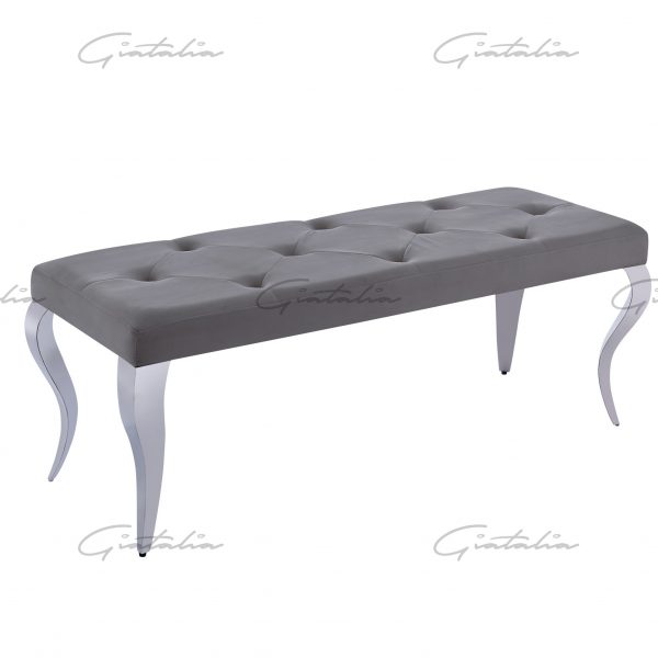 Liyana Grey Bench BE-840GR 2 Grey Liyana Bench