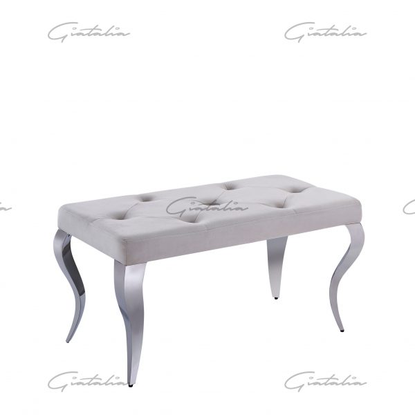 Liyana Small 90cm Cream Bench BE-740 Cream Liyana Bench Small