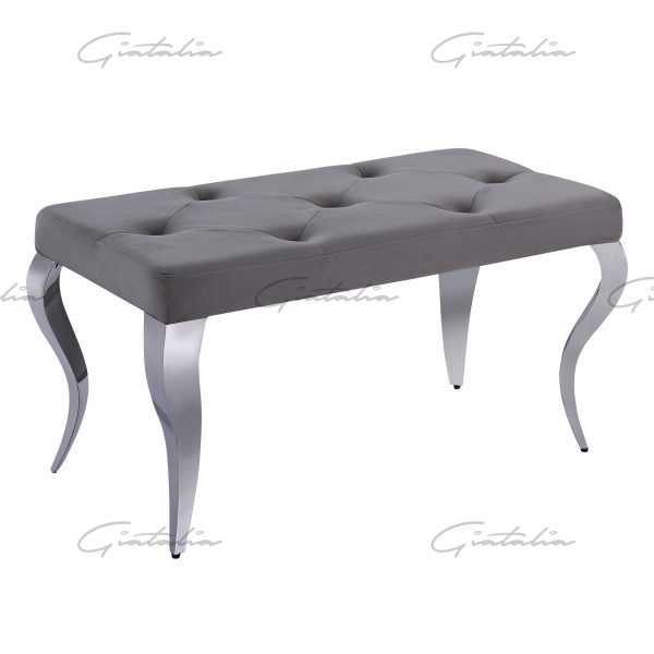 Liyana Small 90cm Grey Bench BE-740 Grey Liyana Bench Small