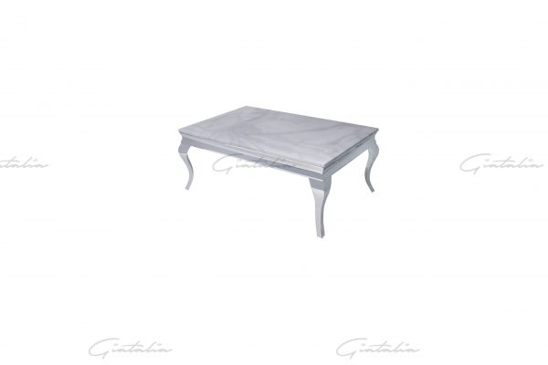 Liyana White Coffee Table - CT-801 (Photo 4)