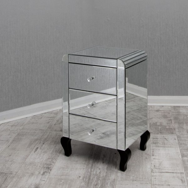 Mirrored Bedside Drawer