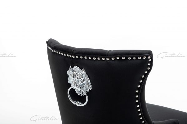 Montpellier Black Barstool - BS-111 (Photo 12) Black Montpellier Barstool