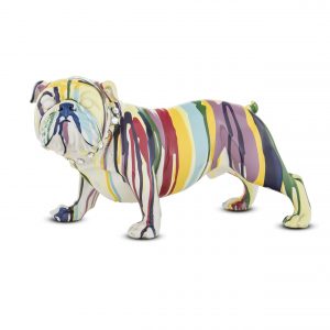 Oil Painted Bull Dog