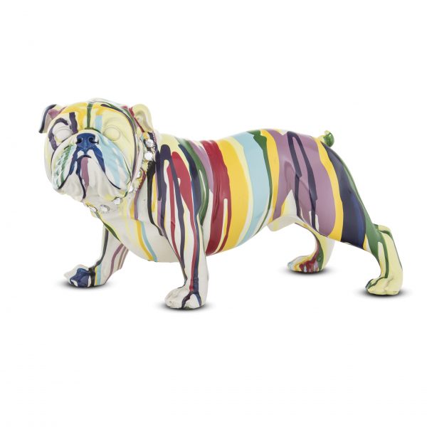 Oil Painted Bull Dog