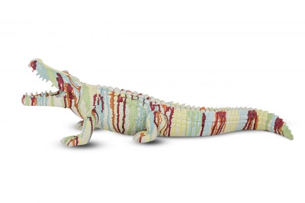 Oil Painted Crocodile