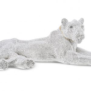 Electroplated Jewel Lying Lion