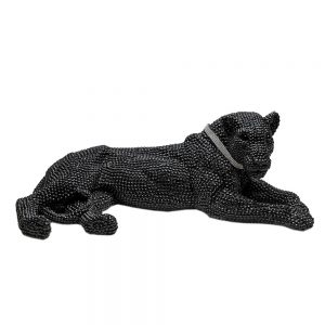 Electroplated Jewel Lying Lion