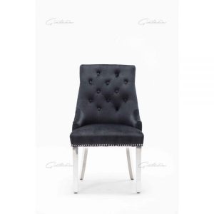 Black Knightsbridge Knocker Chair