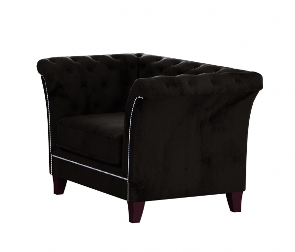 1 Riviera 100 bt Brown Derby Sofa