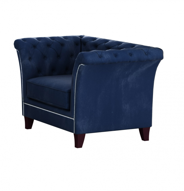 1 Riviera 81 bt Blue Derby Sofa