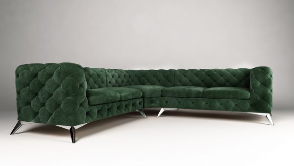 Chelsea 2+E+2 tk. Riviera 38 (2) Moss Regency OT Corner Sofa